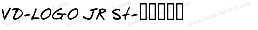 VD-LOGO JR St字体转换